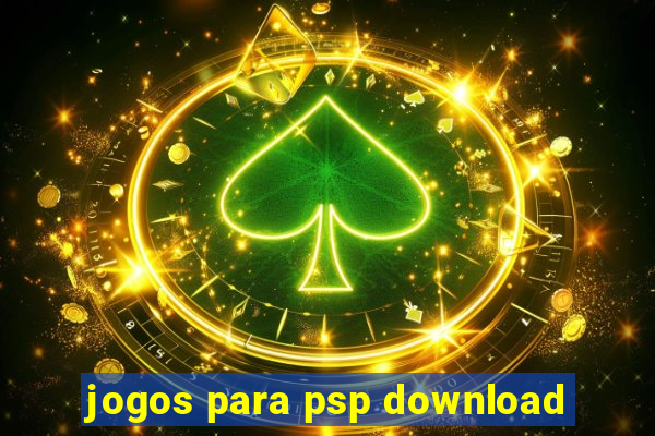 jogos para psp download